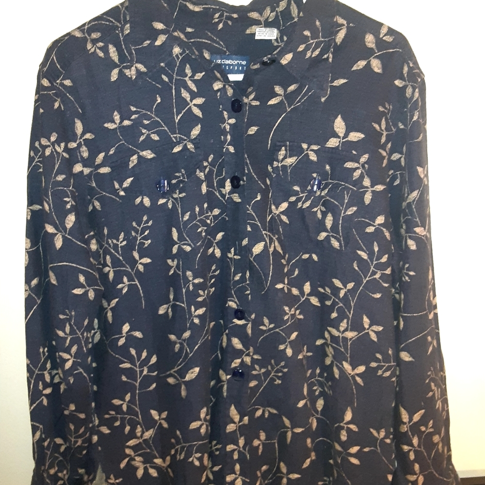 Liz Claiborne linen shirt